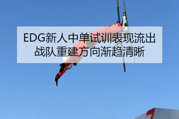 EDG新人中单试训表现流出 战队重建方向渐趋清晰